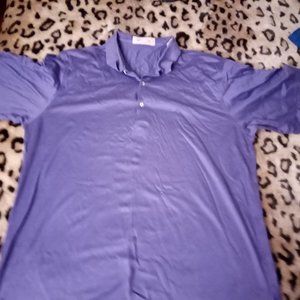 Vintage Macanudo Golf Purple Polo size XL